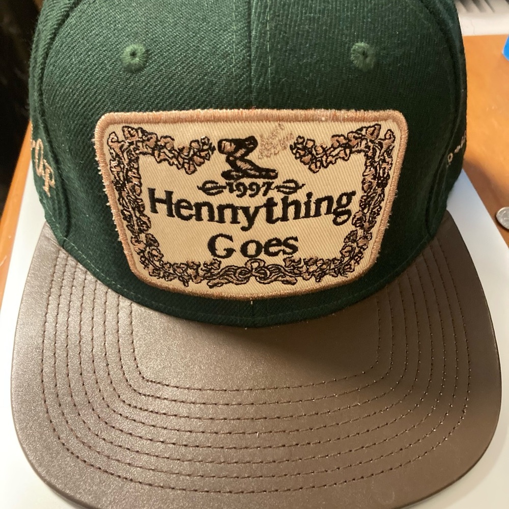 Green and Brown 'Hennything Goes' Cap